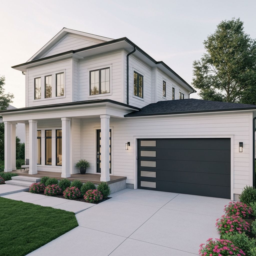 Two-Story Roof Installation
